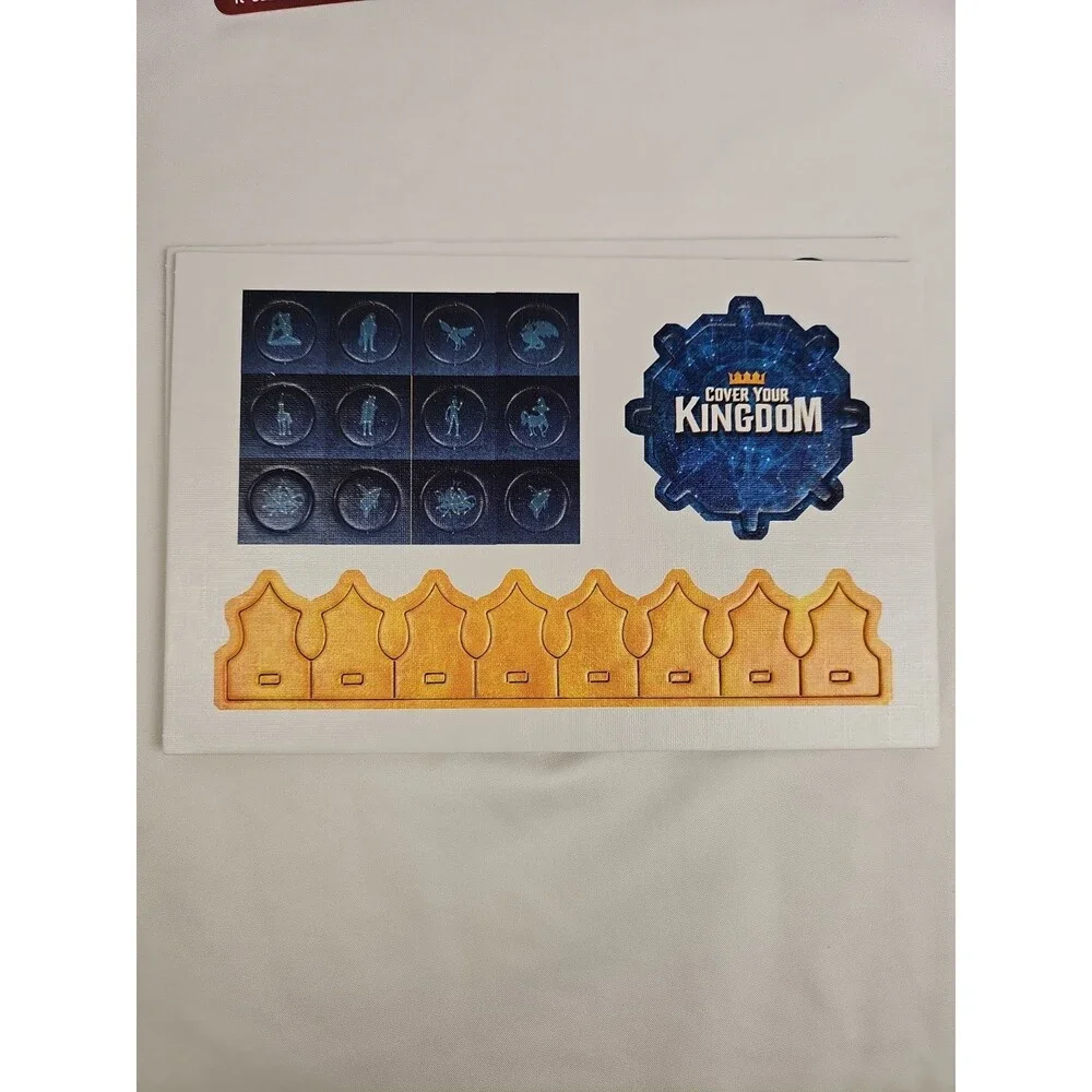 Cover Your Kingdom Board Game Cover Your A$$ets Spin-Off 2-8 Players Ages 9+